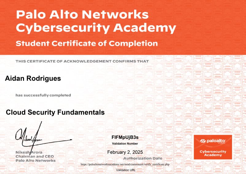 Cloud Security Fundamentals